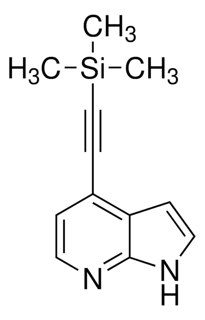 4-((TRIMETHYLSILYL)ETHYNYL)-1H-PYRROLO[2,3-B]PYRIDINE structure, CAS 1015609-91-2