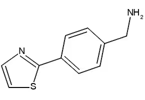 4-(1,3-THIAZOL-2-YL)PHENYL]METHYLAMINE structure, CAS 672324-87-7