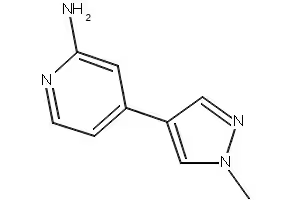 4-(1-PHENYL-1H-PYRAZOL-4-YL)-N-(1-(PYRIDIN-4-YL)PROPAN-2-YL)PYRIMIDIN-2-AMINE structure, CAS 1227723-91-2