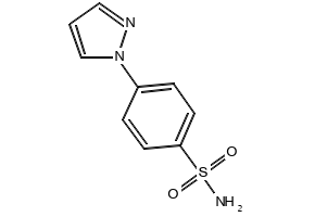 4-(1H-PYRAZOL-1-YL)BENZENESULFONAMIDE structure, CAS 51891-85-1