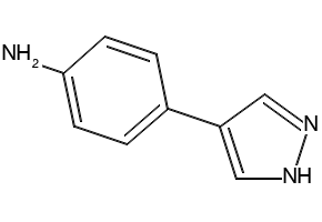 4-(1H-PYRAZOL-4-YL)ANILINE structure, CAS 114474-28-1