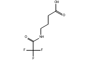 4-(2,2,2-TRIFLUOROACETAMIDO)BUTANOIC ACID structure, CAS 50632-83-2