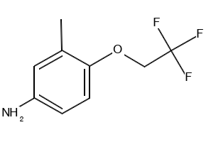 4-(2,2,2-TRIFLUOROETHOXY)ANILINE structure, CAS 57946-61-9