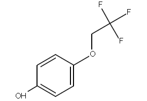 4-(2,2,2-TRIFLUOROETHOXY)PHENOL structure, CAS 129560-99-2