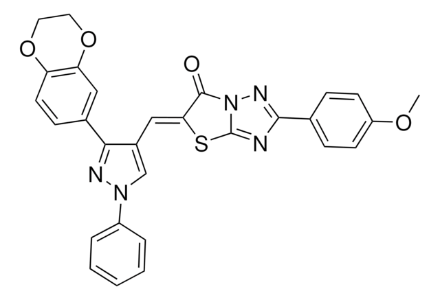 4-(2,3-DIHYDROBENZO[B][1,4]DIOXIN-6-YL)-3-((5-NITROTHIAZOL-2-YL)THIO)-1H-1,2,4-TRIAZOL-5(4H)-ONE structure, CAS 883065-90-5