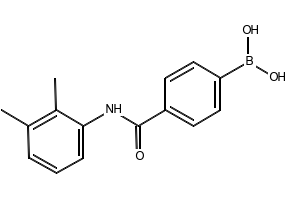 4-(2,3-DIMETHYLPHENYLCARBAMOYL)PHENYLBORONIC ACID structure, CAS 913835-36-6
