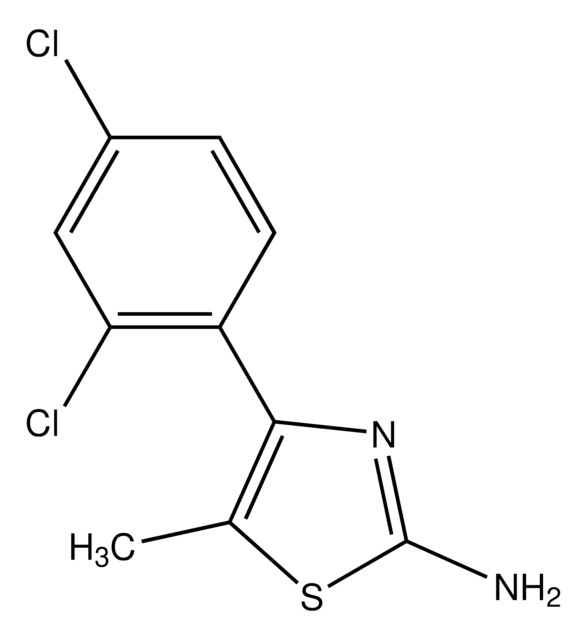 4-(2,4-DICHLOROPHENYL)-5-METHYLTHIAZOL-2-AMINE structure, CAS 188120-61-8