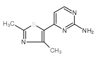 4-(2,4-DIMETHYLTHIAZOL-5-YL)PYRIMIDIN-2-AMINE structure, CAS 364334-94-1