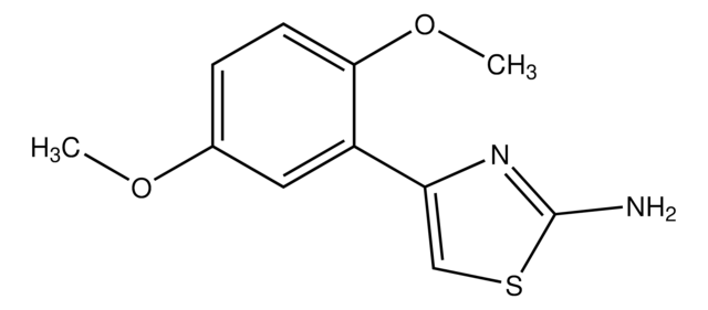 4-(2,5-DIMETHOXYPHENYL)THIAZOL-2-AMINE structure, CAS 74605-12-2