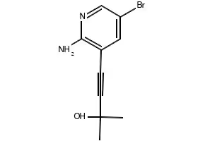 4-(2-(BENZYLOXY)-5-METHYLPHENYL)-2-METHYLBUT-3-YN-2-OL structure, CAS 163400-27-9