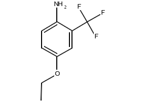 4-(2-(DIMETHYLAMINO)ETHOXY)-2-(TRIFLUOROMETHYL)ANILINE structure, CAS 672961-16-9