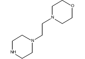 4-(2-(PIPERAZIN-1-YL)ETHYL)MORPHOLINE structure, CAS 4892-89-1