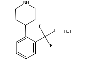 4-(2-(TRIFLUOROMETHYL)PHENYL)PIPERIDINE structure, CAS 308823-90-7