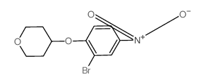 4-(2-BROMO-4-NITROPHENOXY)TETRAHYDRO-2H-PYRAN structure, CAS 1072944-62-7