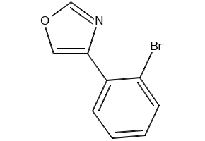 4-(2-BROMOPHENYL)-OXAZOLE structure, CAS 850349-06-3