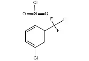 4-(2-CHLORO-6-NITROPHENOXY)BENZENE-1-SULFONYL CHLORIDE structure, CAS 175135-00-9