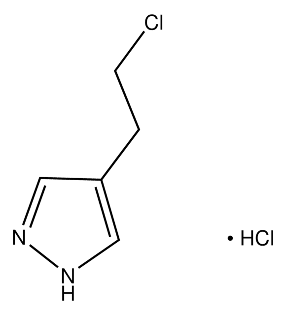 4-(2-CHLOROETHYL)-1H-PYRAZOLE HYDROCHLORIDE structure, CAS 103433-17-6