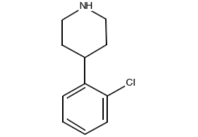 4-(2-CHLOROPHENYL)PIPERIDINE structure, CAS 100129-35-9