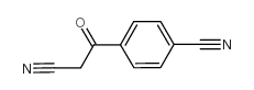 4-(2-CYANOACETYL)BENZONITRILE structure, CAS 71292-11-0