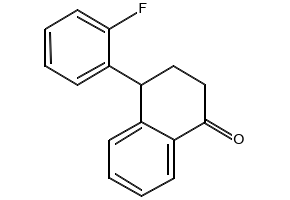 4-(2-FLUOROPHENYL)-3,4-DIHYDRONAPHTHALEN-1(2H)-ONE structure, CAS 82101-34-6