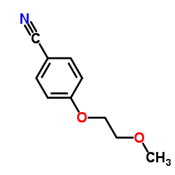 4-(2-METHOXYETHOXY)BENZONITRILE structure, CAS 80407-66-5