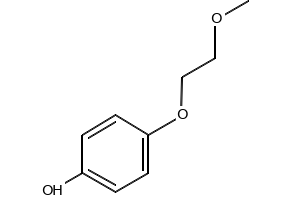 4-(2-METHOXYETHOXY)PHENOL structure, CAS 51980-60-0