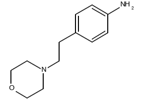 4-(2-MORPHOLINOETHYL)ANILINE structure, CAS 262368-47-8