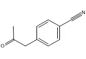 4-(2-OXOPROPYL)BENZONITRILE structure, CAS 58949-75-0