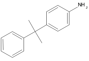 4-(2-PHENYLPROPAN-2-YL)ANILINE structure, CAS 6962-10-3
