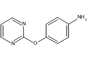 4-(2-PYRIMIDINYLOXY)ANILINE structure, CAS 105130-26-5