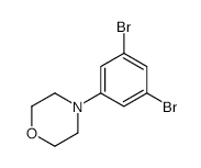 4-(3,5-DIBROMOPHENYL)MORPHOLINE structure, CAS 27173-18-8