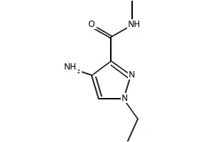 4-(3-(3-ACETYLPHENYL)UREIDO)-1-ETHYL-1H-PYRAZOLE-3-CARBOXAMIDE structure, CAS 957485-68-6