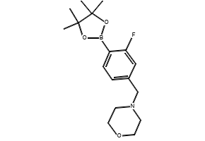 4-(3-(4,4,5,5-TETRAMETHYL-1,3,2-DIOXABOROLAN-2-YL)BENZYL)MORPHOLINE structure, CAS 364794-80-9