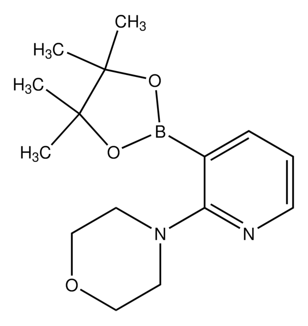 4-(3-(4,4,5,5-TETRAMETHYL-1,3,2-DIOXABOROLAN-2-YL)PYRIDIN-2-YL)MORPHOLINE structure, CAS 1150561-72-0