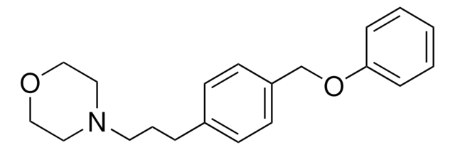 4-(3-(4-(PHENOXYMETHYL)PHENYL)PROPYL)MORPHOLINE structure, CAS 17692-39-6
