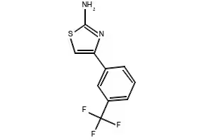 4-(3-(TRIFLUOROMETHYL)PHENYL)THIAZOL-2-AMINE structure, CAS 172848-41-8