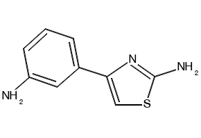 4-(3-AMINOPHENYL)THIAZOL-2-AMINE structure, CAS 103740-34-7