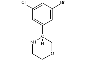 4-(3-BROMO-5-CHLOROPHENYL)MORPHOLINE structure, CAS 1259445-15-2