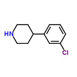 4-(3-CHLOROPHENYL)PIPERIDINE structure, CAS 99329-53-0