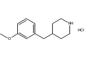 4-(3-METHOXYBENZYL)PIPERIDINE structure, CAS 150019-61-7