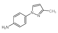 4-(3-METHYL-1H-PYRAZOL-1-YL)ANILINE structure, CAS 53006-55-6