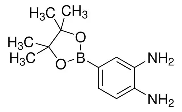 4-(4,4,5,5-TETRAMETHYL-1,3,2-DIOXABOROLAN-2-YL)BENZENE-1,2-DIAMINE structure, CAS 851883-08-4