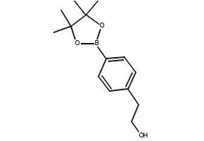 4-(4,4,5,5-TETRAMETHYL-1,3,2-DIOXABOROLAN-2-YL)BENZENEETHANOL structure, CAS 651030-55-6