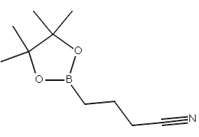 4-(4,4,5,5-TETRAMETHYL-1,3,2-DIOXABOROLAN-2-YL)BUTANENITRILE structure, CAS 238088-16-9