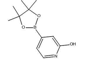 4-(4,4,5,5-TETRAMETHYL-1,3,2-DIOXABOROLAN-2-YL)PYRIDIN-2-OL structure, CAS 1256358-90-3