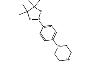 4-(4-(4,4,5,5-TETRAMETHYL-1,3,2-DIOXABOROLAN-2-YL)PHENYL)PIPERAZINE-1-CARBALDEHYDE structure, CAS 1150561-69-5