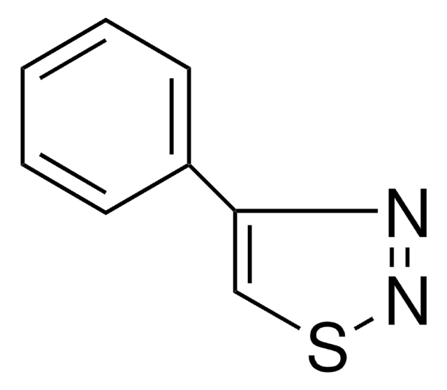 4-(4-(BROMOMETHYL)PHENYL)-1,2,3-THIADIAZOLE structure, CAS 163798-92-3