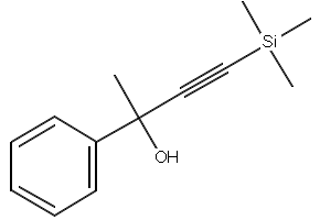 4-(4-(HYDROXYMETHYL)PHENYL)-2-METHYLBUT-3-YN-2-OL structure, CAS 175203-59-5