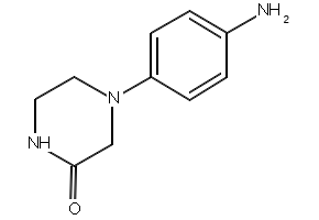 4-(4-AMINOPHENYL)PIPERAZIN-2-ONE structure, CAS 223786-04-7