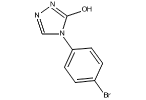 4-(4-BROMOPHENYL)-1H-1,2,4-TRIAZOL-5(4H)-ONE structure, CAS 214117-50-7